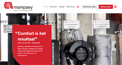 Desktop Screenshot of mampaey.nl